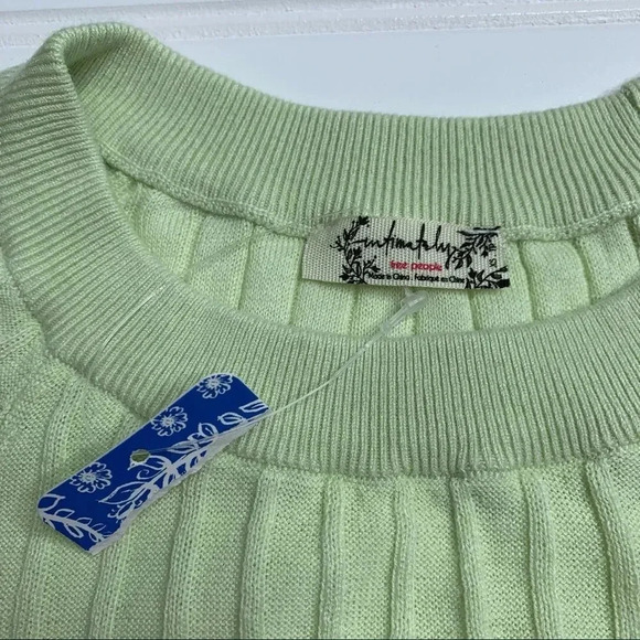 Free People Friday Morning Swit Tee in Sugared Mint - Picture 5 of 9